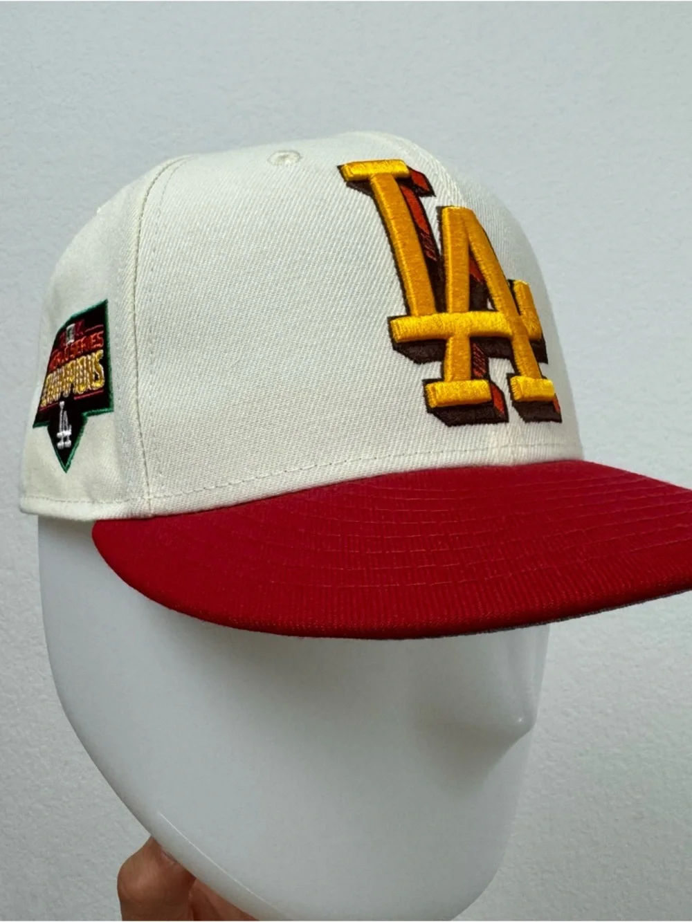 Dodgers fitted cap 7 3/8 - Picture 5 of 11